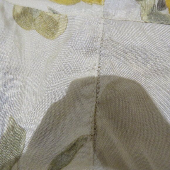 SAMANTHA PLEET Park Romper Citrus Print Silk Coquette Quirky Abstract Ethereal - Picture 15 of 16